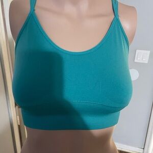 NVGTN Teal Sports Bra